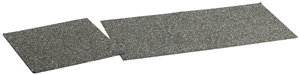 Kerabit Nock- och takfotsplatta grå/skuggad - 0,33x0,33m