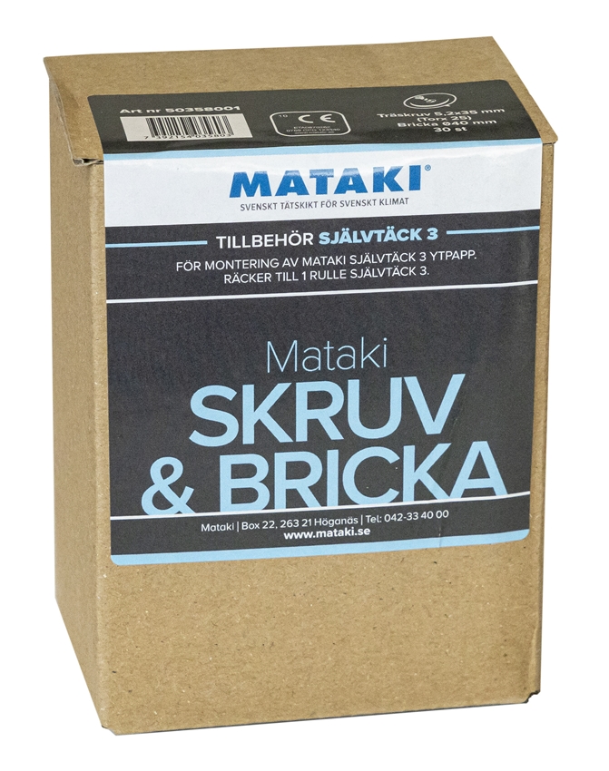 Mataki Skruv och Bricka 30st/frp - 3