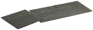 Kerabit Nock- och takfotsplatta grå - 0,33x0,33m