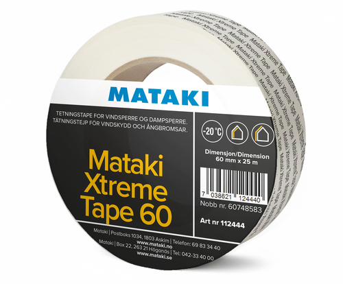 Mataki Xtreme Tape 60  25mx60mm